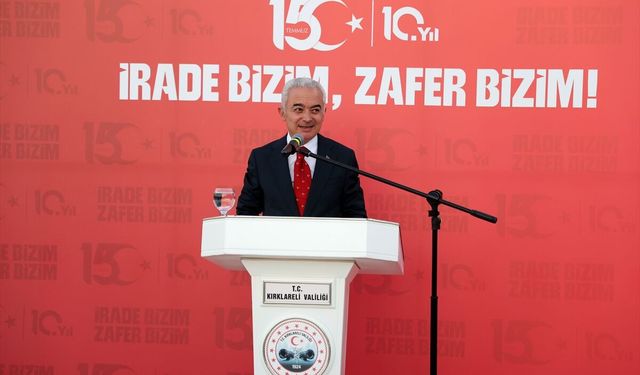 Kırklareli Valisi Turan, şehit aileleri ve gazilerle bir araya geldi: