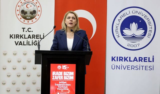 Kırklareli'nde 'İrade Bizim, Zafer Bizim' konferansı düzenlendi