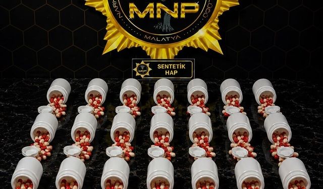 Malatya'da uyuşturucu operasyonunda yakalanan 9 zanlı tutuklandı
