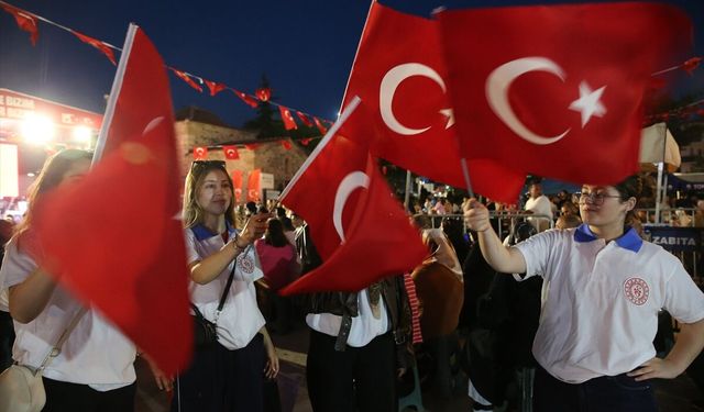 Samsun ve çevre illerde 15 Temmuz Demokrasi ve Milli Birlik Günü programı düzenlendi