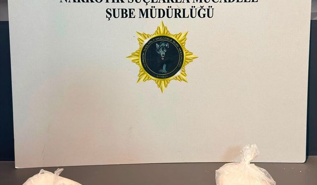 Samsun'da 1 kilo 210 gram sentetik uyuşturucu ele geçirildi