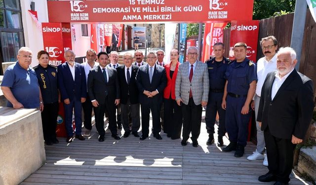 Sinop'ta '15 Temmuz Demokrasi ve Milli Birlik Günü Anma Merkezi' açıldı