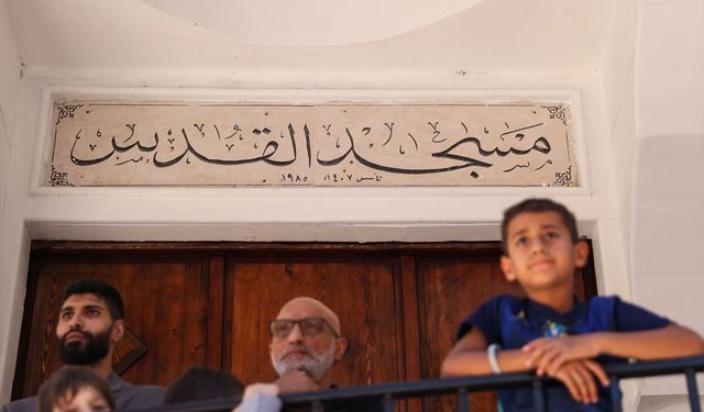 Suriye'deki savaşta hasar gören El-Kudüs Camisi Türk hayırseverlerin desteğiyle yeniden ibadete açıldı
