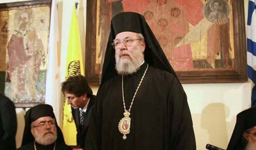 Çözüm yanlılarınca eleştirilen Başpiskopos 2. Hrisostomos öldü
