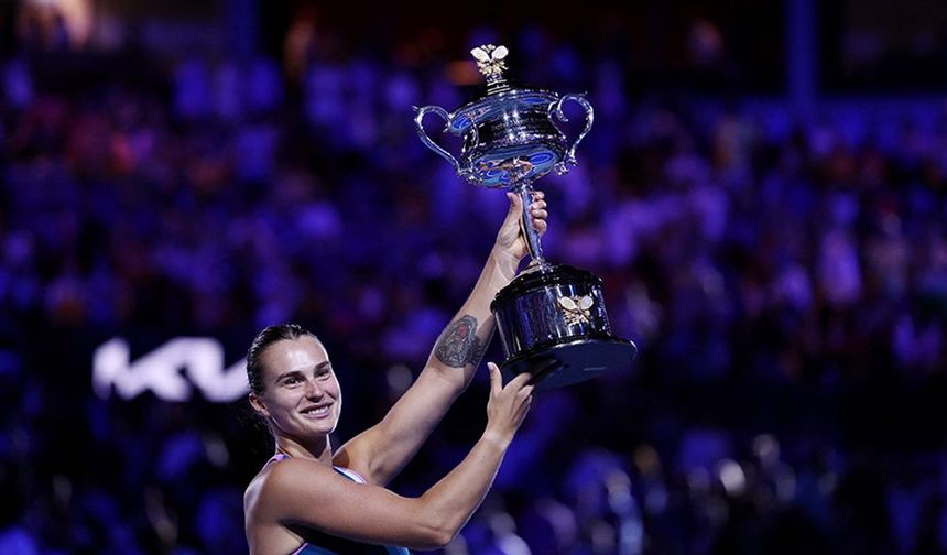 Avustralya Açık'ta şampiyon Aryna Sabalenka