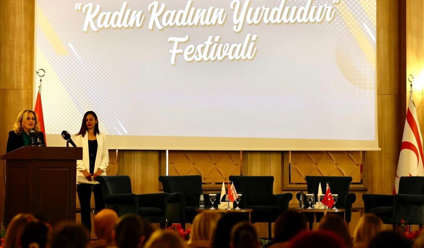 Sibel Tatar, “Kadın Kadının Yurdudur” festivalinin açılışında vurguladı: