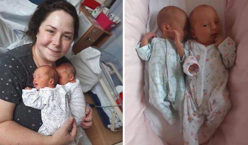 İngiltere'de bir kadın, aynı anda doğurduğu bebeklerin ikiz olmadığını öğrendi