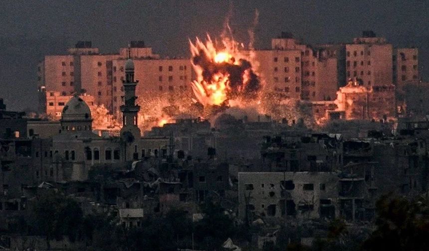 İsrail, Gazze'de 19 günde bir atom bombası gücünde patlayıcı kullandı