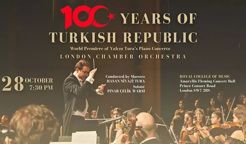 Yalçın Tura’nın piyano konçertosunun dünya prömiyeri 100. yıl konserine damga vuracak!