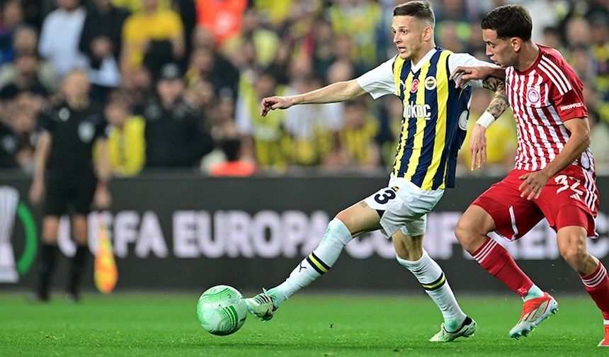 Fenerbahçe, Konferans Ligi çeyrek finalinde Olympiakos'a elendi