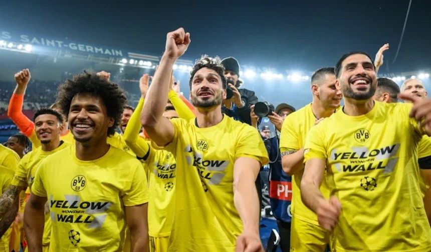 Borussia Dortmund Paris'te adını finale yazdırdı! PSG direkleri geçemedi...