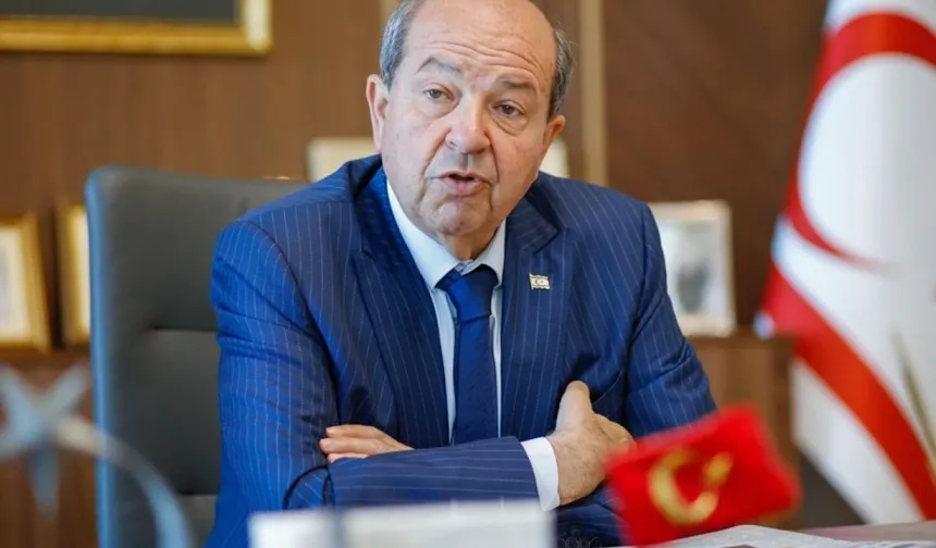 LEFKOŞA - KKTC Cumhurbaşkanı Tatar: "Rumların tehdit ve şantajlarına asla prim vermeyeceğim"