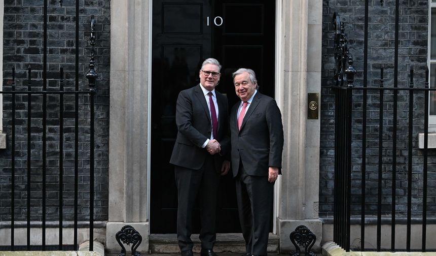 İngiltere Başbakanı Starmer, BM Genel Sekreteri Guterres ile görüştü