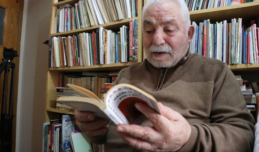 Ispartalı yazar Silleli, 61 yıldır biriktirdiği binlerce kitabı hediye ediyor