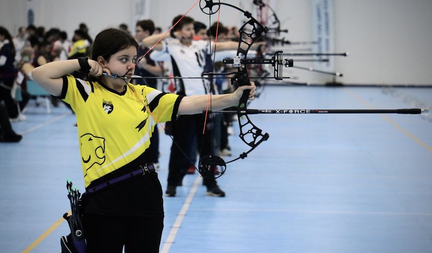 15 Yaş Altı Okçuluk Ligi Türkiye Finalleri, Samsun'da başladı