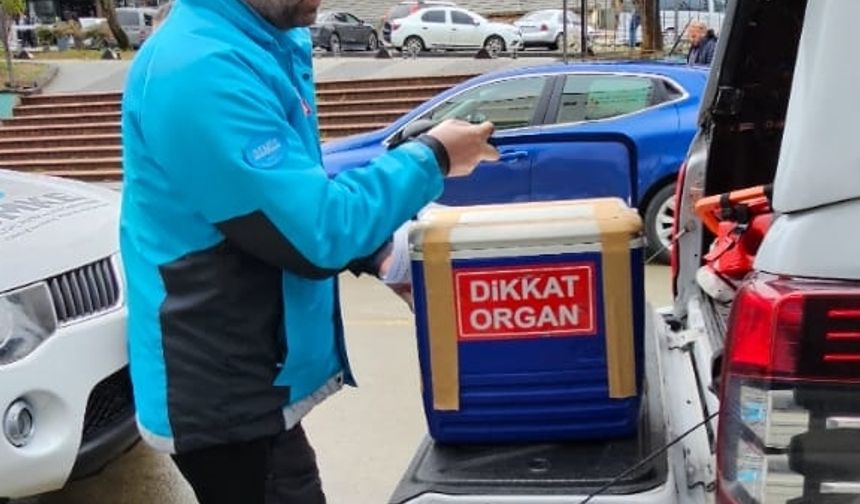 Trabzon'da beyin ölümü gerçekleşen kişinin organları 3 hastaya umut oldu