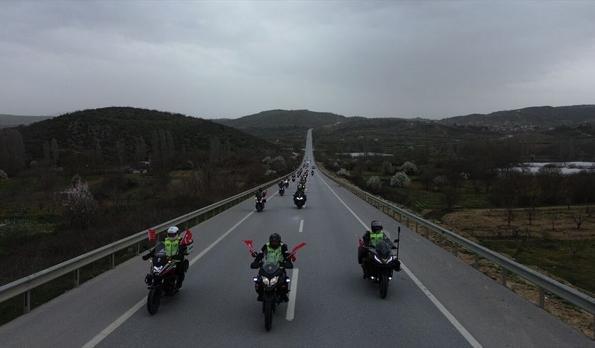 Bilecik'te 'Kuruluştan Kurtuluşa Milli Sürüş' etkinliği yapıldı