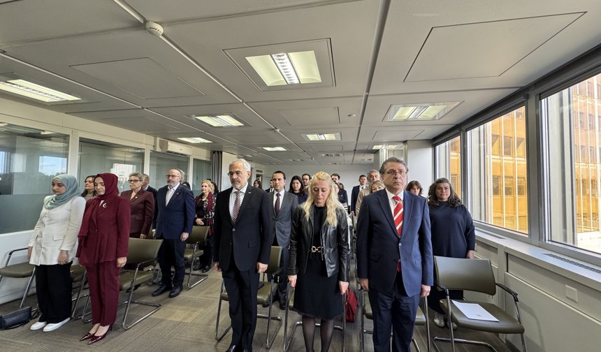 Cenevre'de, İstiklal Marşı'nın Kabulü ve Çanakkale Zaferi dolayısıyla anma programı düzenlendi