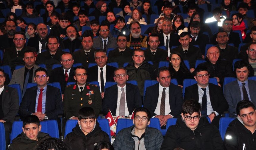 Kars ve Ardahan'da İstiklal Marşı'nın Kabulü ve Mehmet Akif Ersoy'u Anma Günü kutlandı