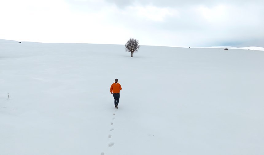 Bingöl'ün kuzeyinde kış, güneyinde bahar yaşanıyor