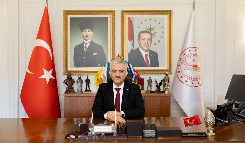 Düzce Valisi Makas AA'nın kuruluşunun 106. yıl dönümünü kutladı