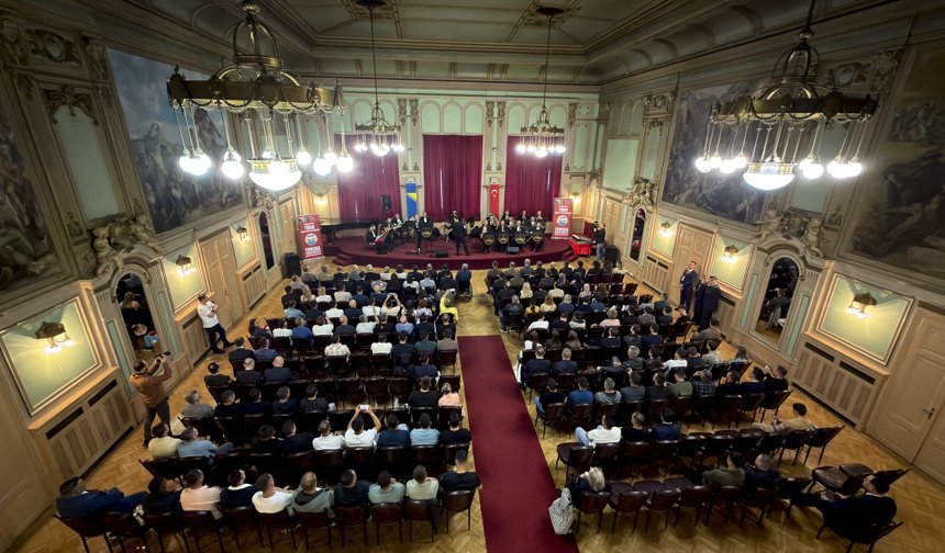 Türk Armoni Yıldızları Orkestrası Saraybosna'da konser verdi
