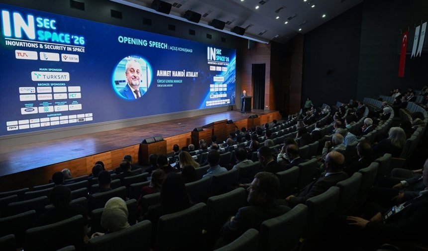 Uydu ve uzay sektörünün temsilcileri 'INSECSPACE'26' etkinliğinde bir araya geldi