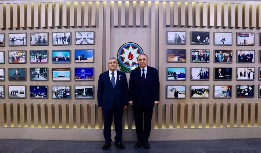 Yargıtay Cumhuriyet Başsavcısı Şentürk, Bakü'de Azerbaycan Başsavcısı Aliyev'le görüştü