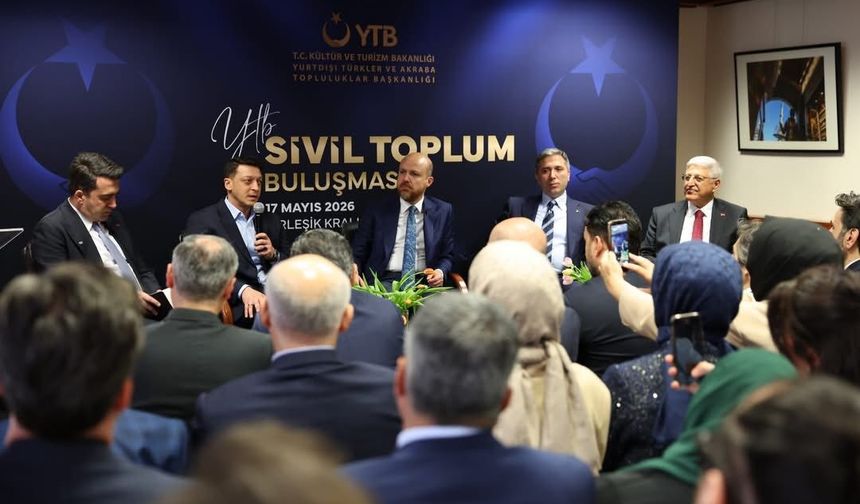 Bilal Erdoğan, Londra'da "Anadolu’dan Avrupa’ya Ortak Miras Buluşmaları" programında konuştu