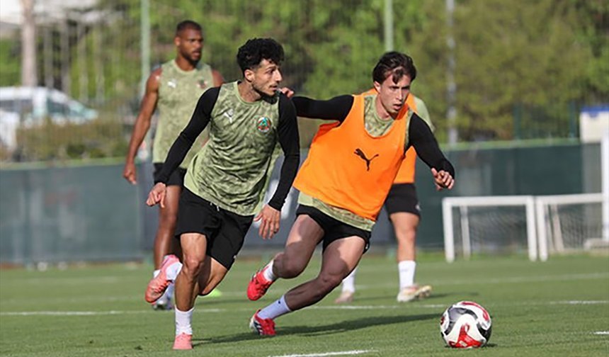 Alanyaspor, Kayserispor maçının hazırlıklarına başladı
