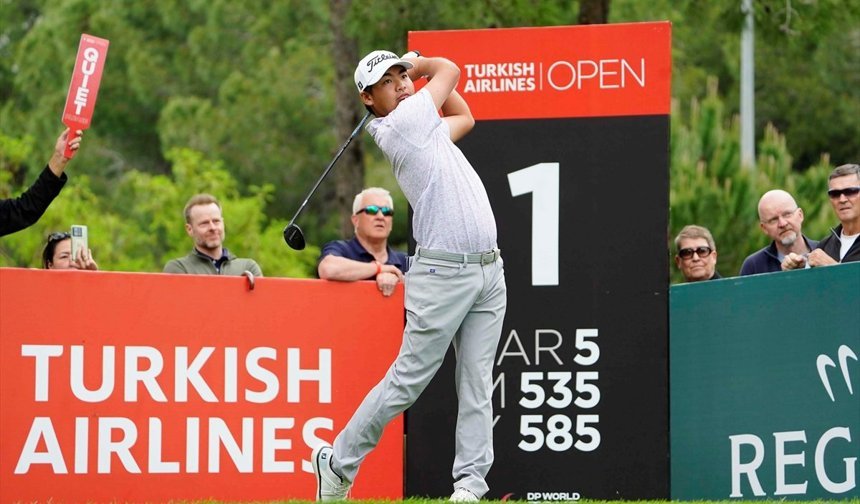 Turkish Airlines Open 2026 Golf Turnuvası'nda üçüncü raunt sona erdi