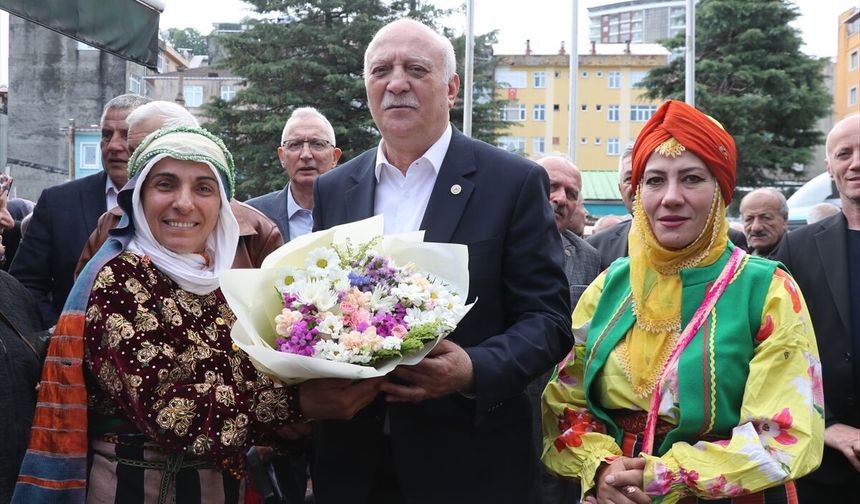 TZOB Genel Başkanı Bayraktar, Rize'de konuştu: