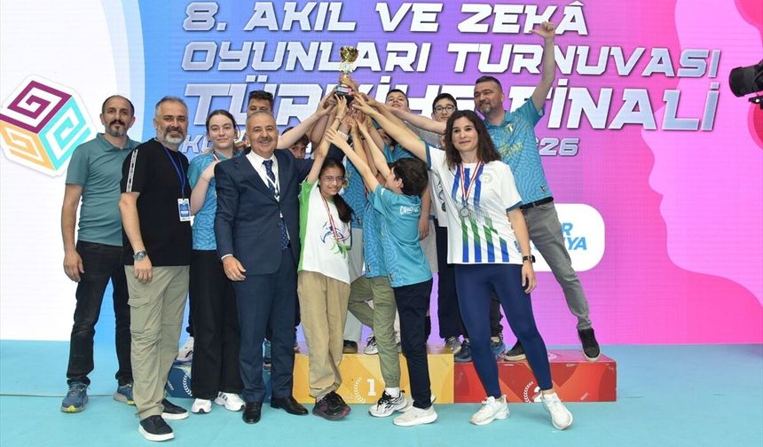 8. Akıl ve Zeka Oyunları Türkiye Şampiyonası, Konya'da tamamlandı