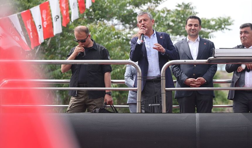 CHP TBMM Grup Başkanı Özel, Nevşehir'de konuştu: