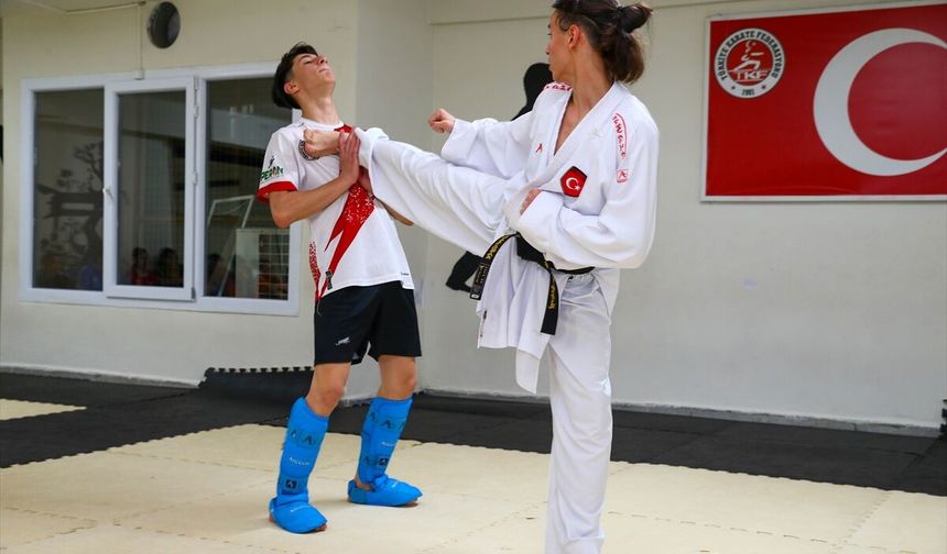 Karate için 5 yıldır babası ve kardeşlerinden uzakta yaşıyor