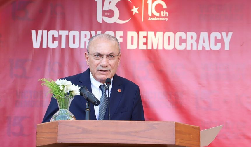 Kahire'de 15 Temmuz Demokrasi ve Milli Birlik Günü anma programı düzenlendi
