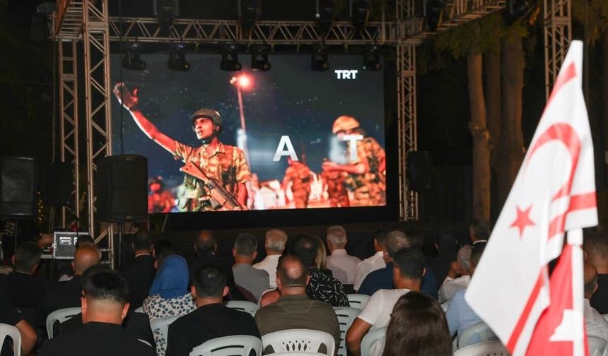KKTC'de 15 Temmuz Demokrasi ve Milli Birlik Günü anma programı düzenlendi
