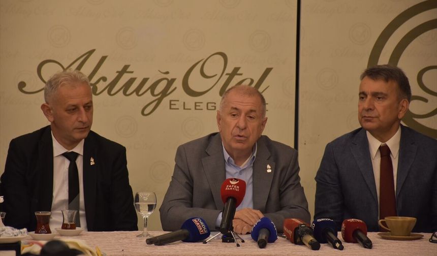 Zafer Partisi Genel Başkanı Ümit Özdağ, Ordu'da ziyaretlerde bulundu
