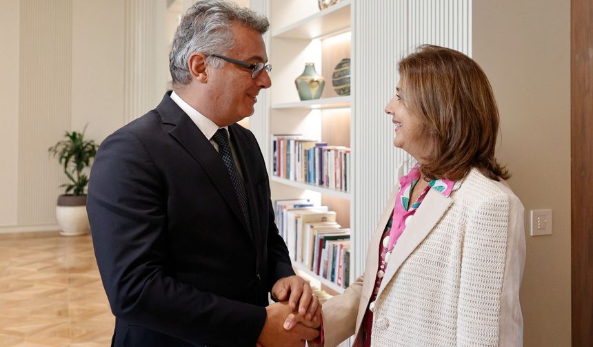 KKTC Cumhurbaşkanı Erhürman, BM temsilcisiyle görüştü