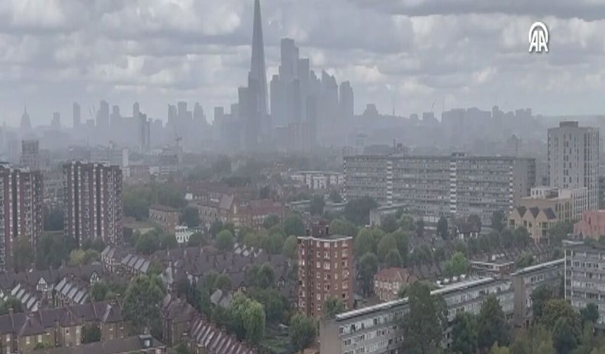 Video - Londra 58 gün sonra yağmura kavuştu