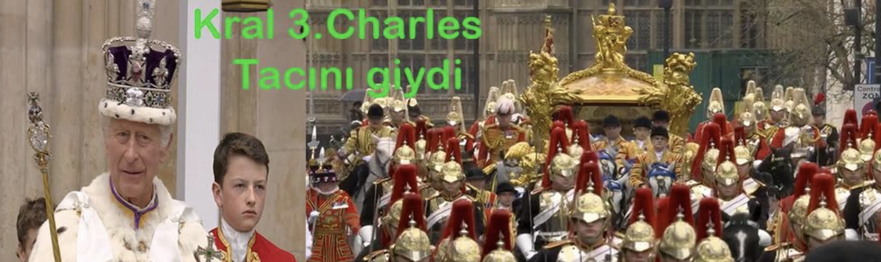 Kral 3. Charles tacını giydi,