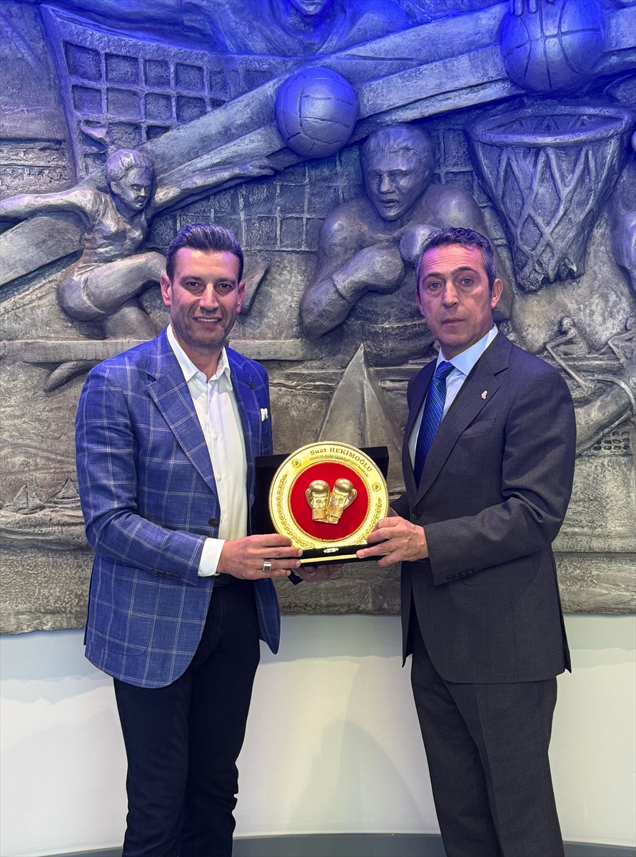 Türkiye Boks Federasyonu Başkanı Suat Hekimoğlu'ndan Ali Koç'a ziyaret