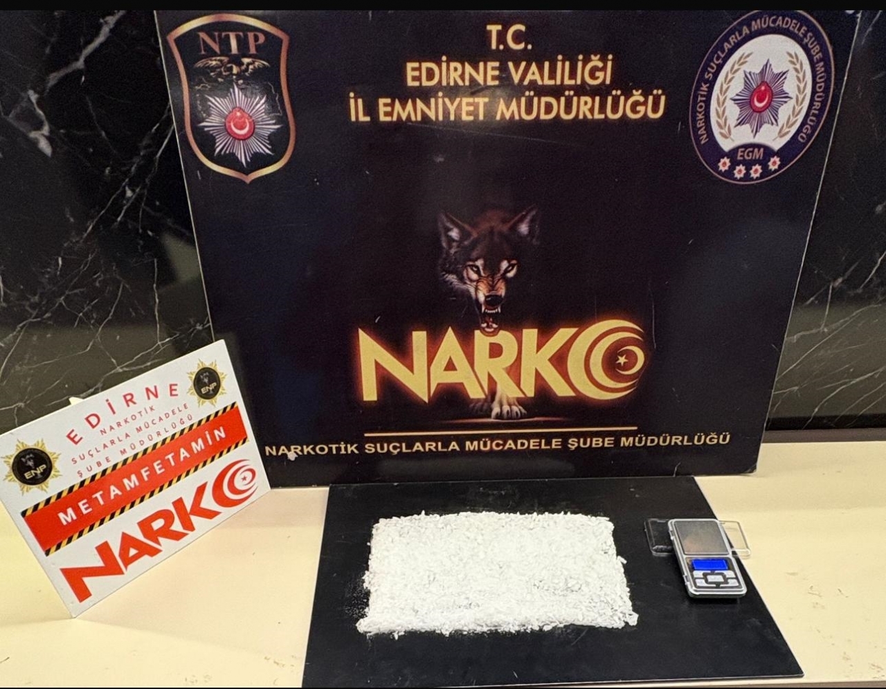 Edirne'de uyuşturucu operasyonunda 3 şüpheli tutuklandı