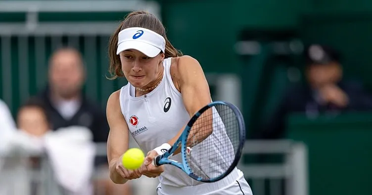 Wimbledon'da tarih yazan Zeynep Sönmez: "Hayallerime çok uzak olmadığımı gördüm"