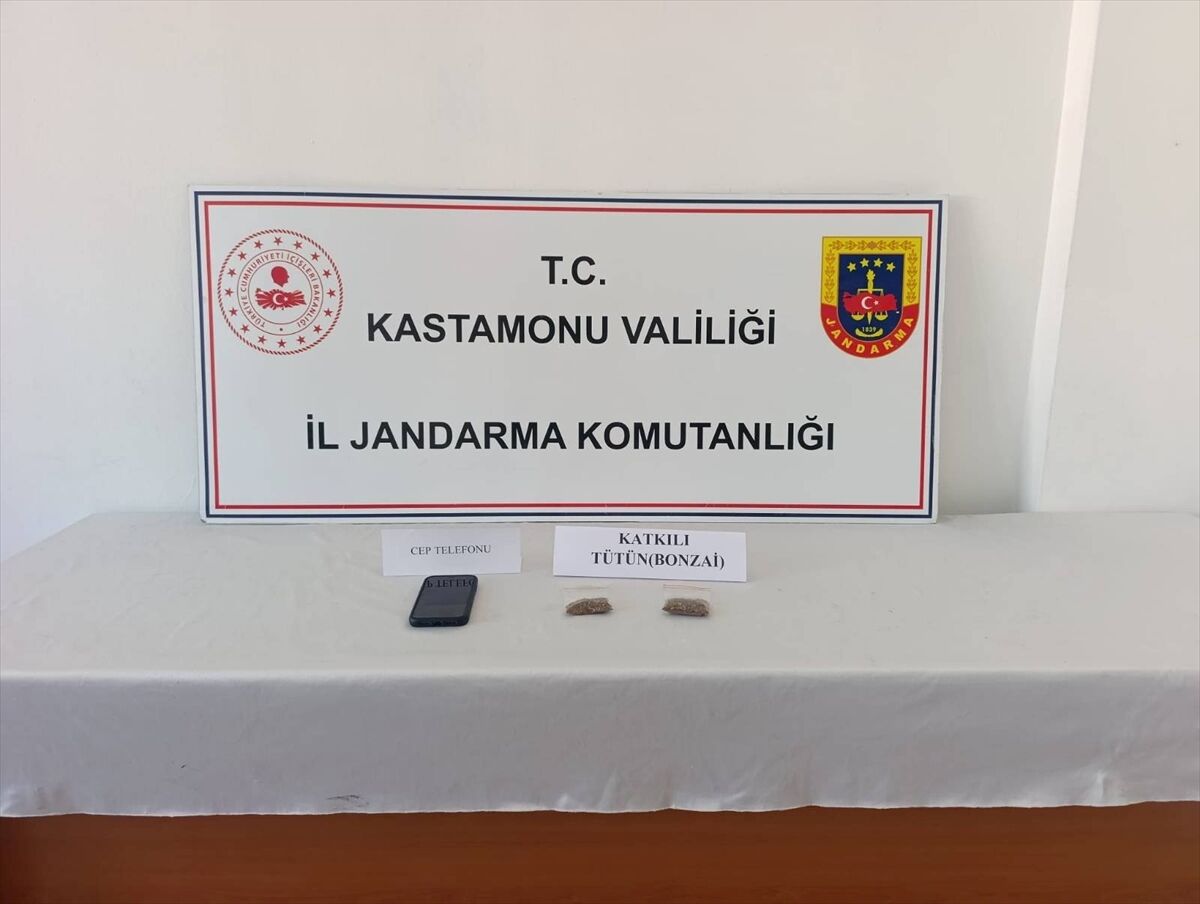 Kastamonu'da uyuşturucu operasyonunda yakalanan şüpheli tutuklandı