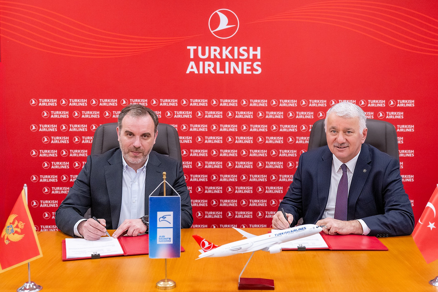 THY ve Air Montenegro arasında kod paylaşımı anlaşması