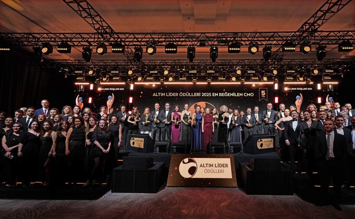 5. Altın Lider Ödülleri'nde pazarlama direktörleri ödüllerini aldı