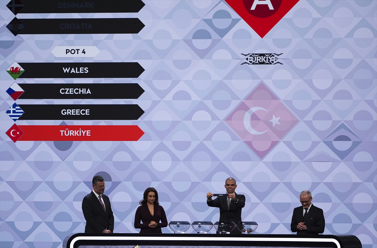 A Milli Futbol Takımı'nın UEFA Uluslar Ligi'ndeki rakipleri belli oldu