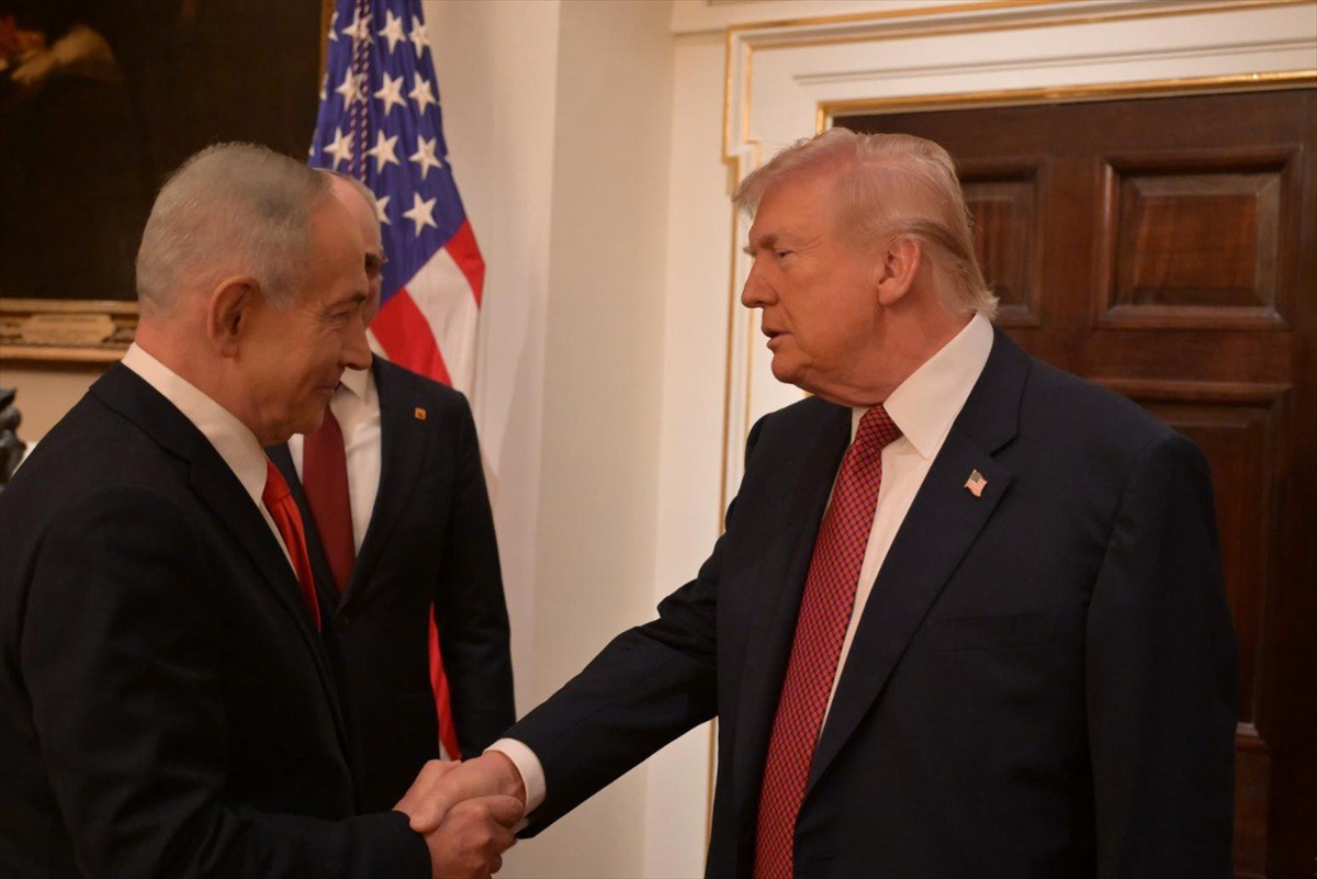 ABD Başkanı Trump ile İsrail Başbakanı Netanyahu arasındaki görüşme başladı