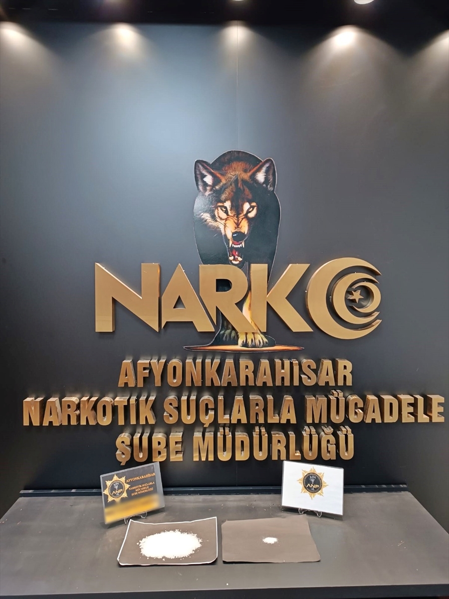 Afyonkarahisar'da uyuşturucu operasyonunda bir şüpheli tutuklandı